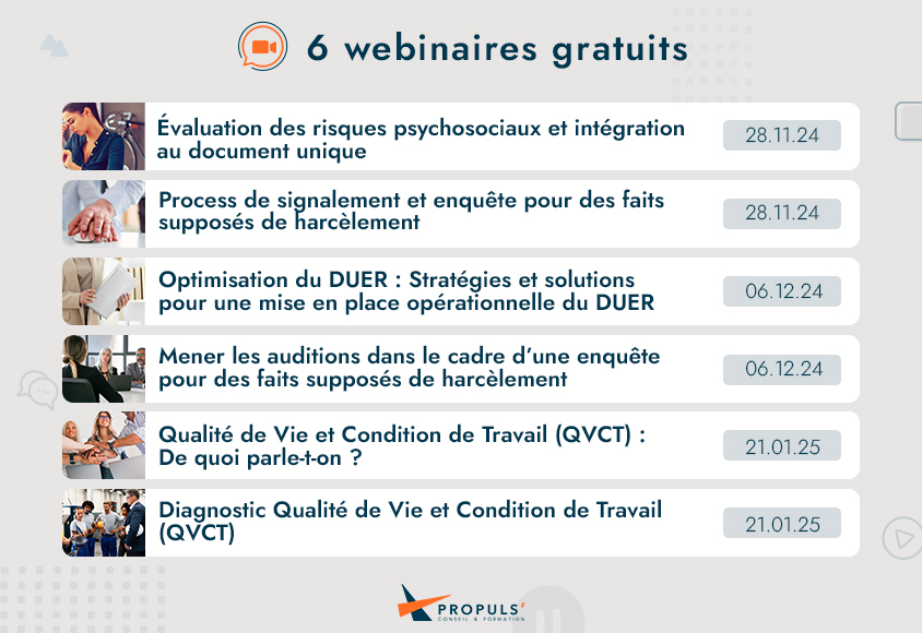 Programme 6 webinaires Propuls'